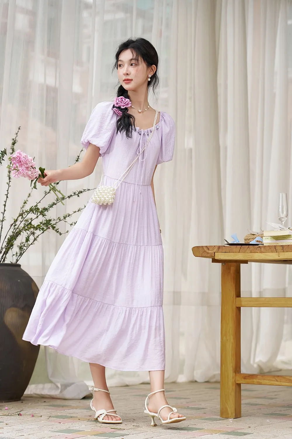Purple Maxi Dress for Women
